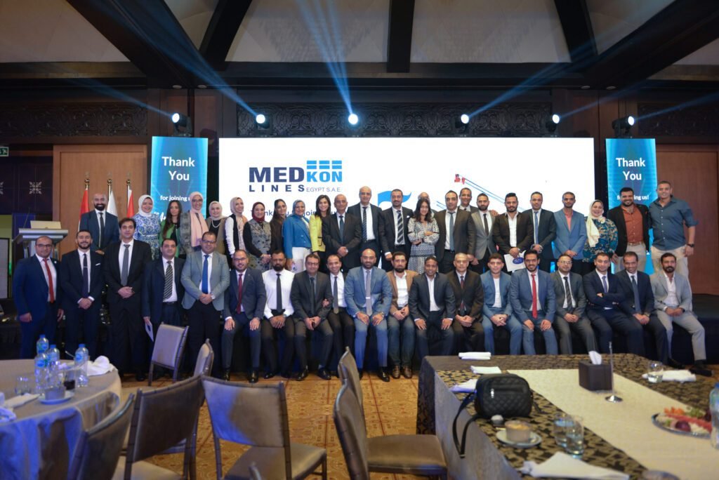PAN MARINE تحتفل بمرور 5 سنوات على MEDKON LINES فى الموانئ المصرية .. MEDKON LINE EVENT