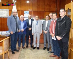الخط الملاحى “GFS” فى زيارة لشركة الإسكندرية لتداول الحاويات