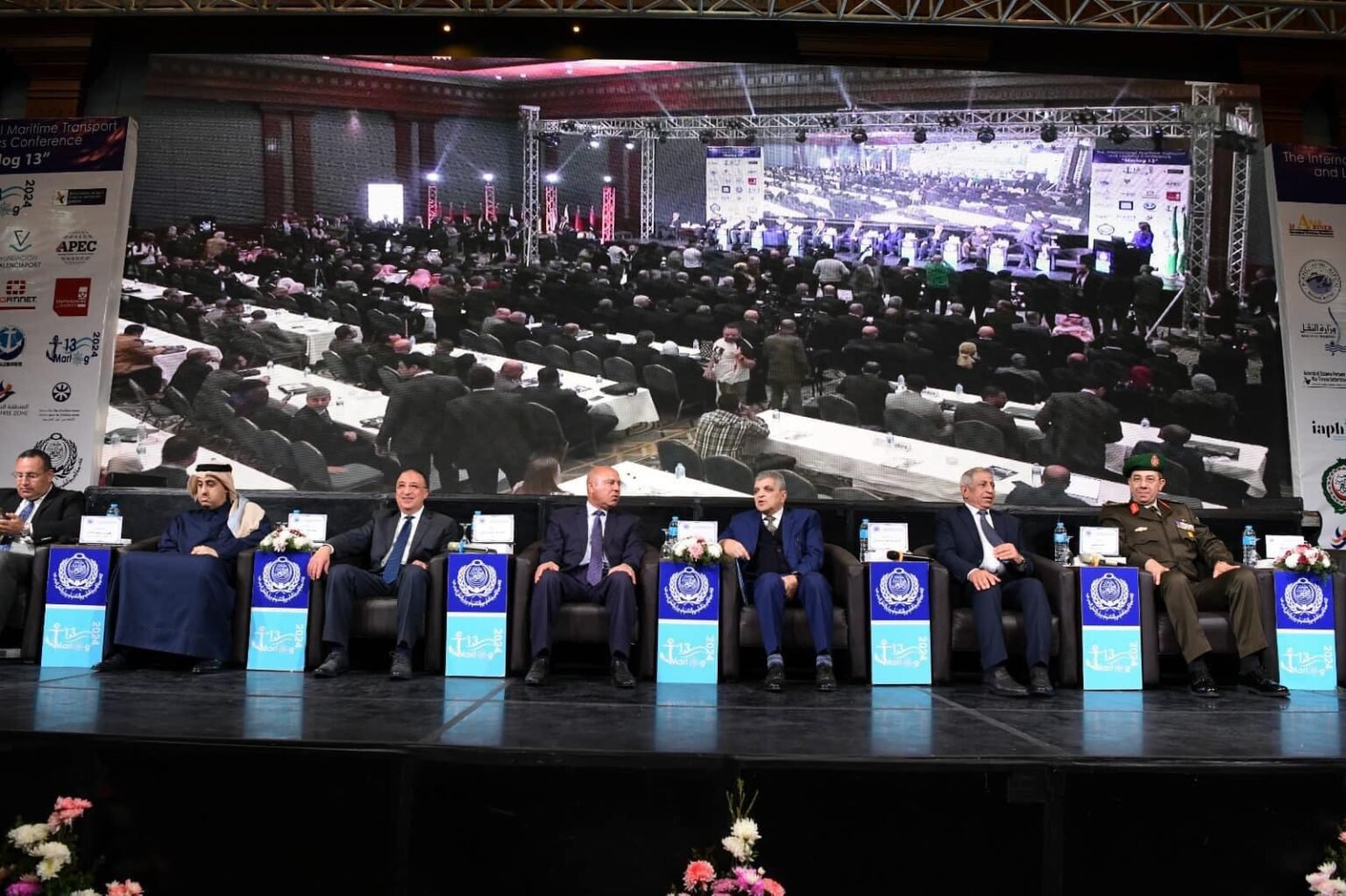 خلال مؤتمر مارلوج , أسامة ربيع يستعرض جهود ومبادرات قناة السويس للنهوض بصناعة النقل البحري