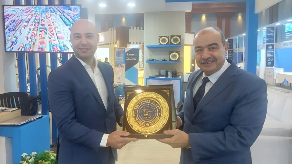 محطة دمياط للحاويات توقّع بروتوكول تعاون مع وورمز على هامش مارلوج 14