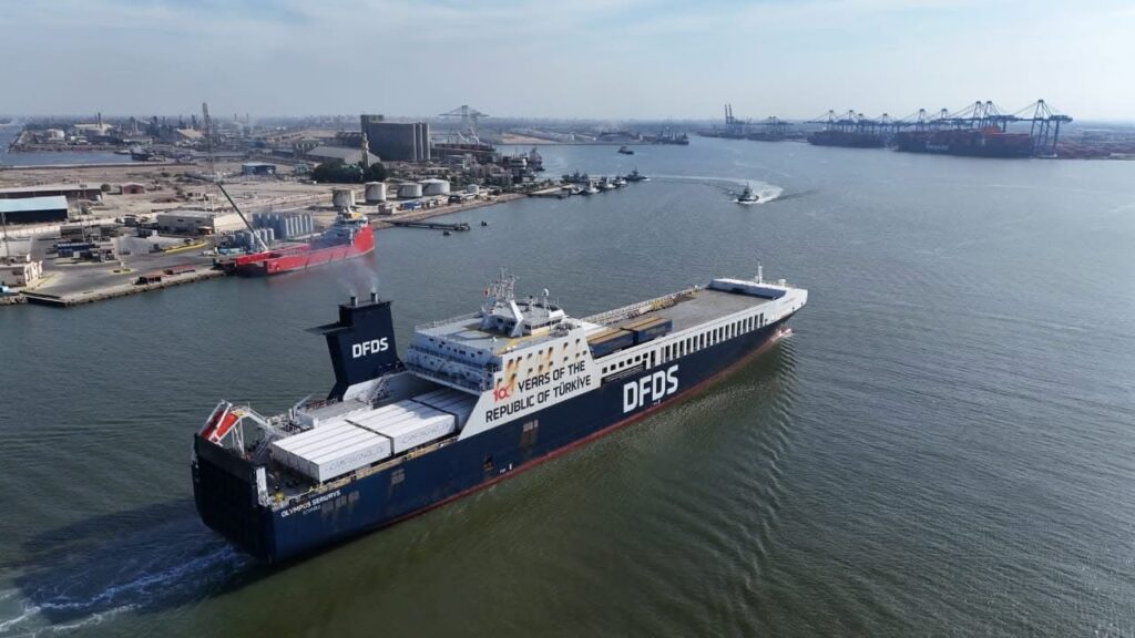 امتلاء الرحلات يدفع DFDS لإضافة سفينة ثانية.. خط دمياط–ترييستي يضاعف خدمته في أكتوبر