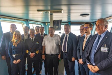 إنطلاق السفينة الثانية لشركة “DFDS” على خط “ترييستي – دمياط”